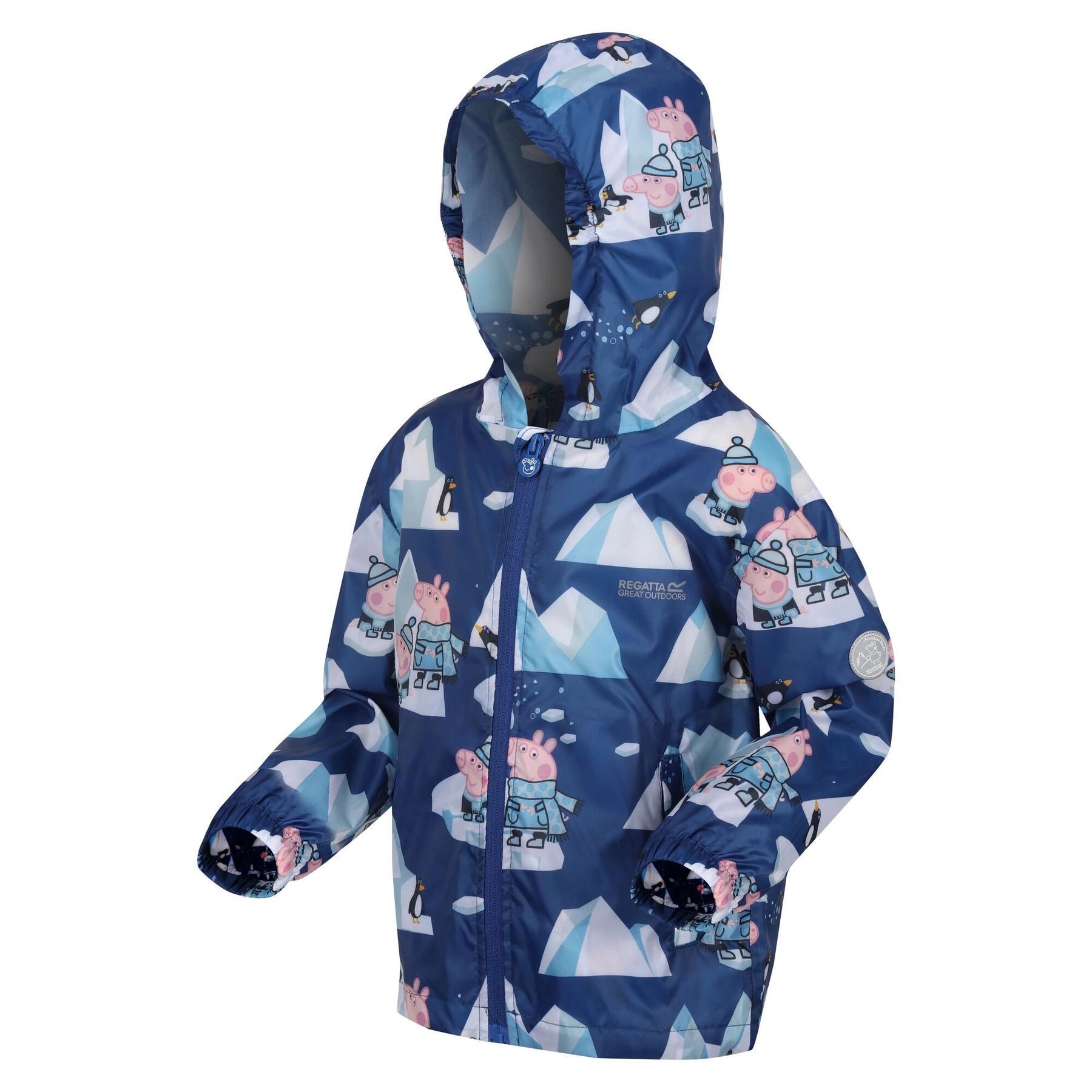Giacca impermeabile bambino Regatta Peppa Pig Pack-It 2/7