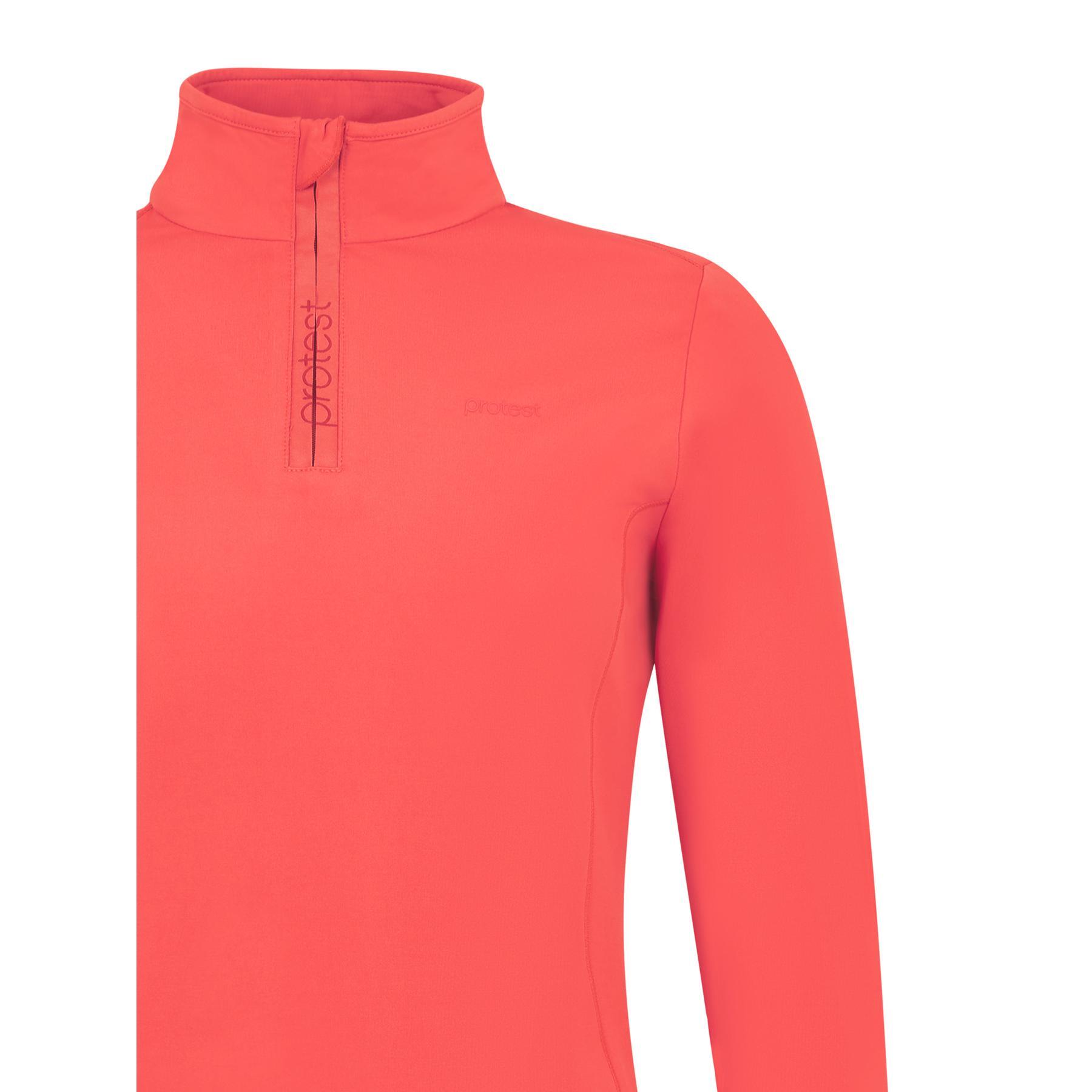 Polaire 1/4 zip femme Protest Refabriz 3/3