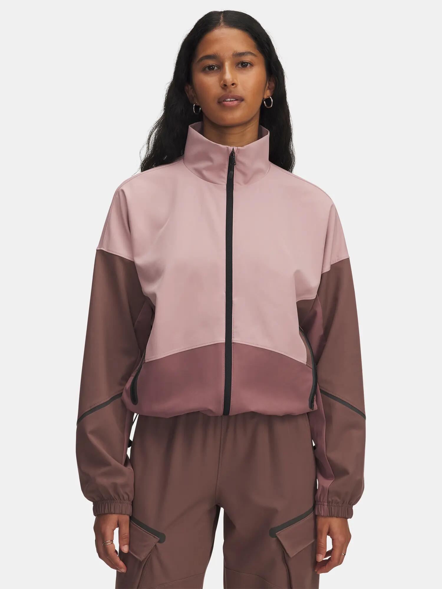 Női dzseki Under Armour UA Unstoppable Jacket-PNK 1/3