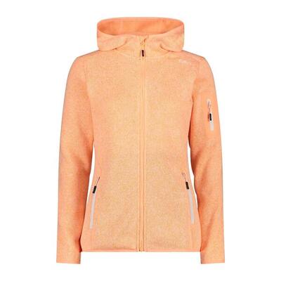 Dames fleece met capuchon cmp