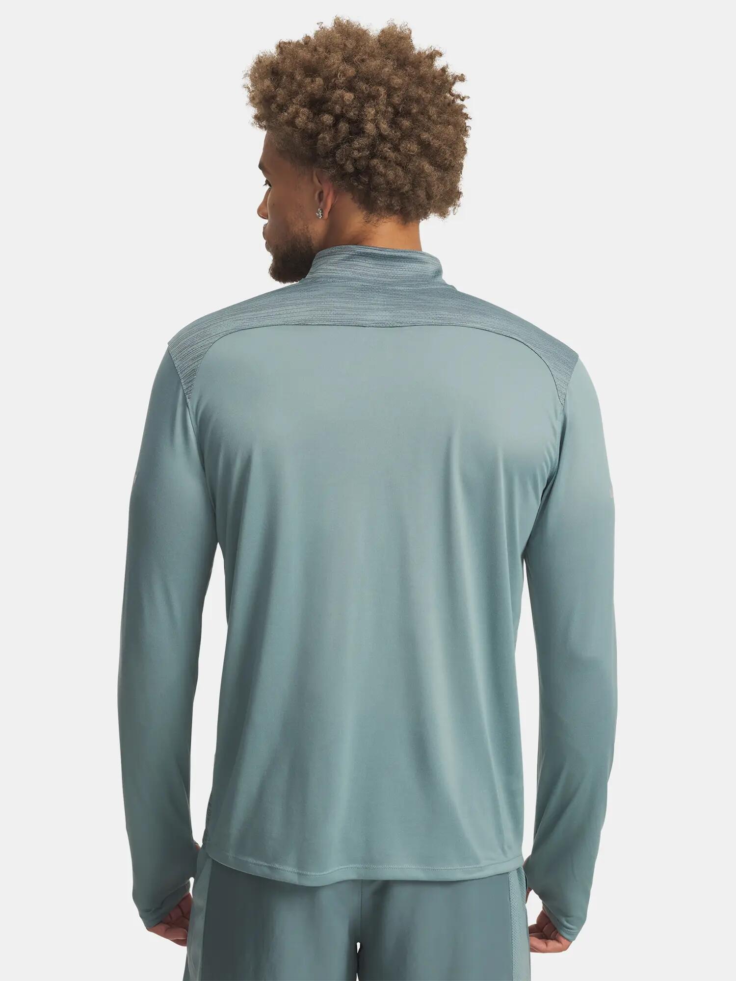 Férfi póló Under Armour UA Tech Utility 1/4 Zip-GRN 2/3