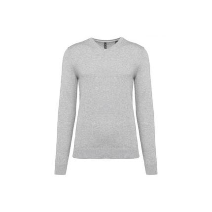 Pull col en V écoresponsable Kariban