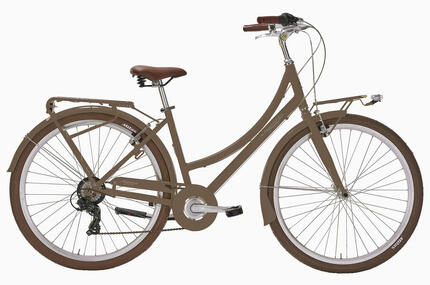 Vélo de ville VELVET 28 pouces, marron