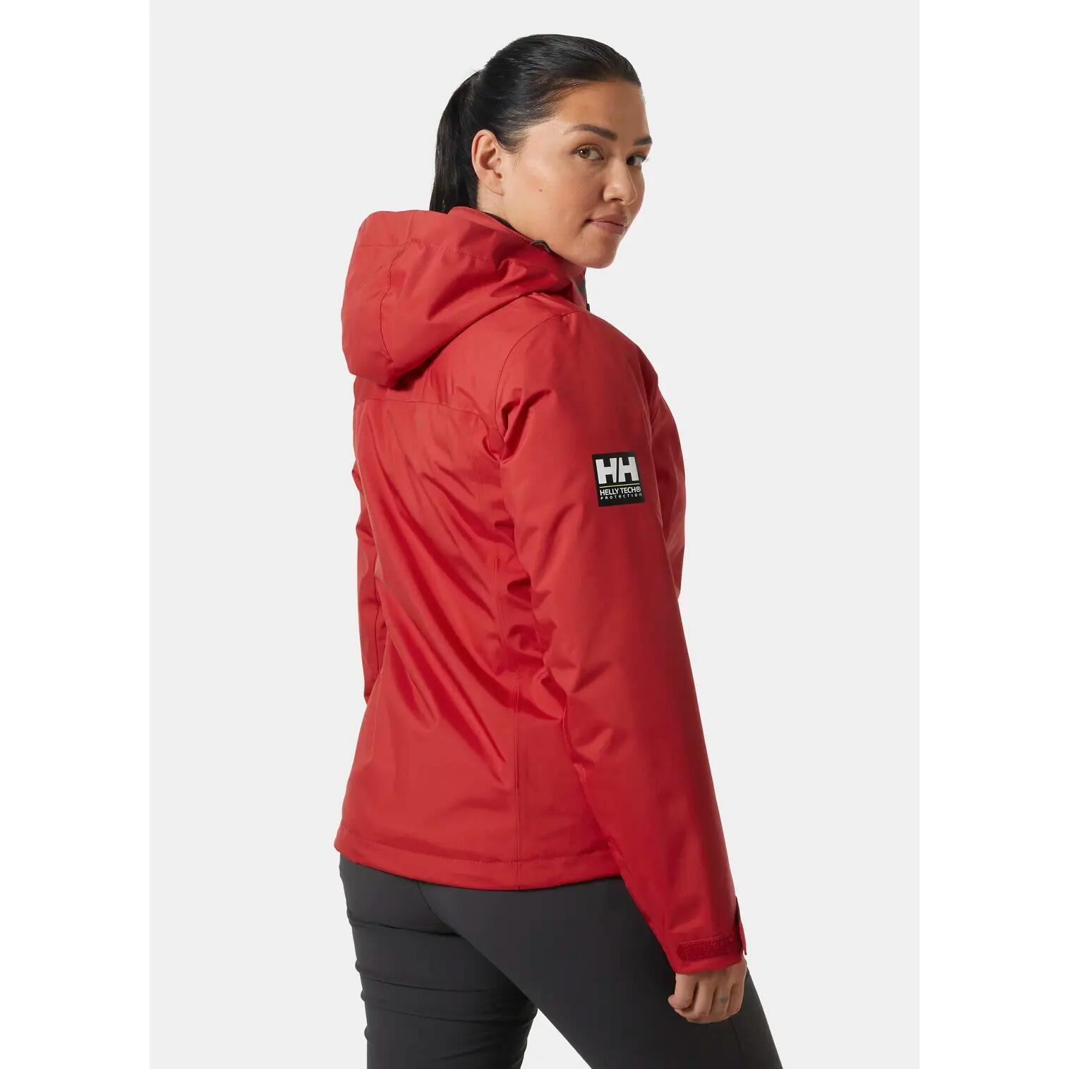 Veste imperméable intermédiaire à capuche femme Helly Hansen Crew 2.0 3/6