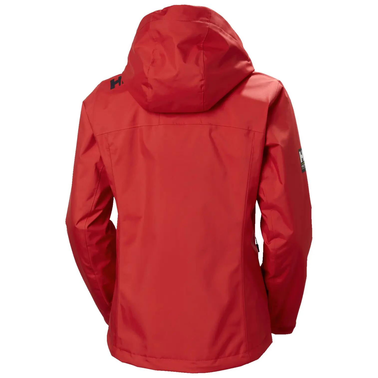 Veste imperméable intermédiaire à capuche femme Helly Hansen Crew 2.0 2/6