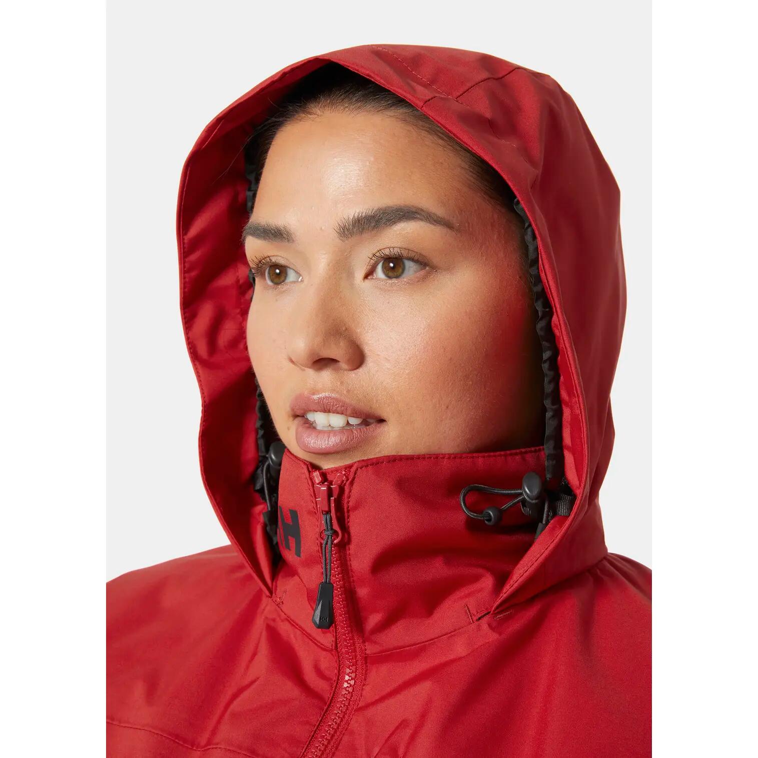 Veste imperméable intermédiaire à capuche femme Helly Hansen Crew 2.0 5/6
