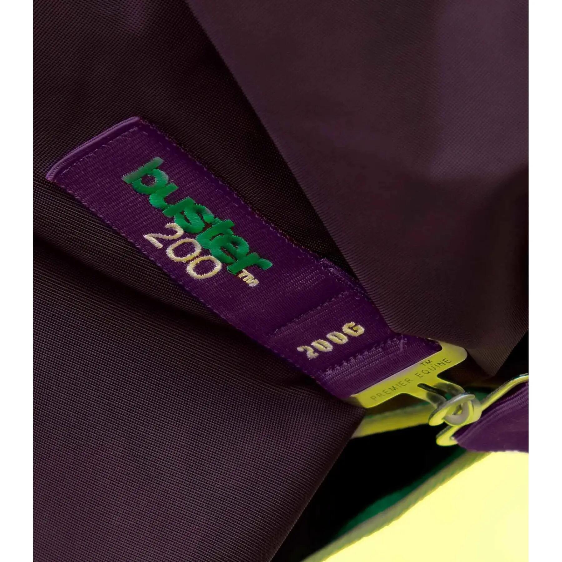 Couverture d'extérieur imperméable pour cheval avec couvre-cou Premier Equine Bu 3/5