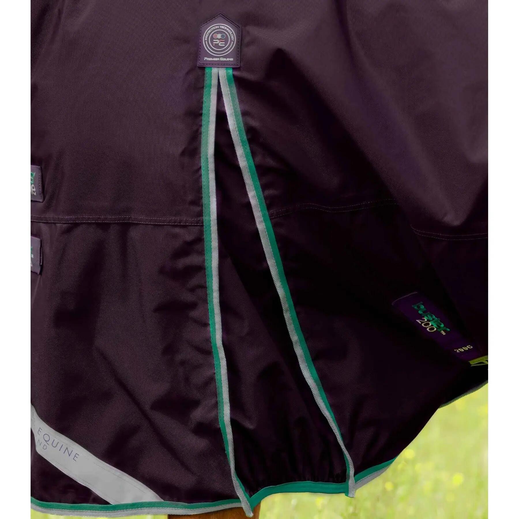 Couverture d'extérieur imperméable pour cheval avec couvre-cou Premier Equine Bu 4/5