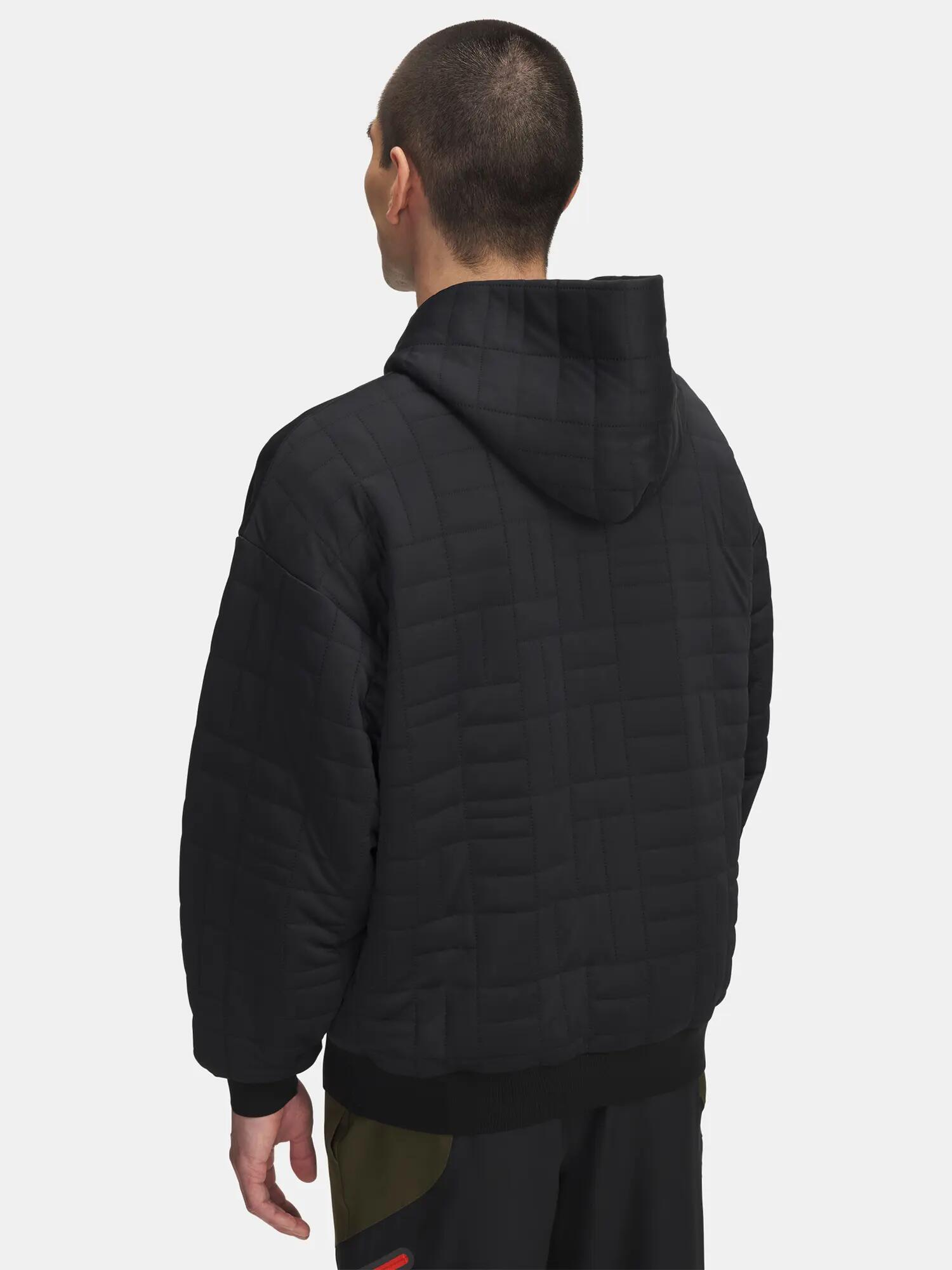 Férfi pulóver Under Armour UA Unstoppable Flc Txtr Hdy-BLK 2/4