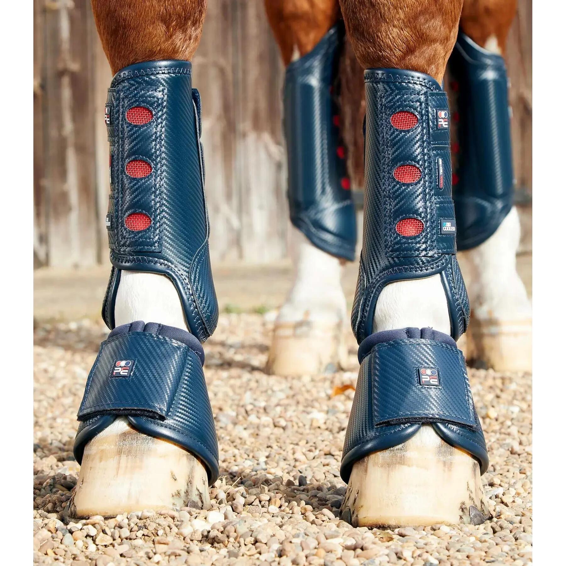 Guêtres antérieurs pour cheval Premier Equine Carbon Tech Air Cooled 2/4