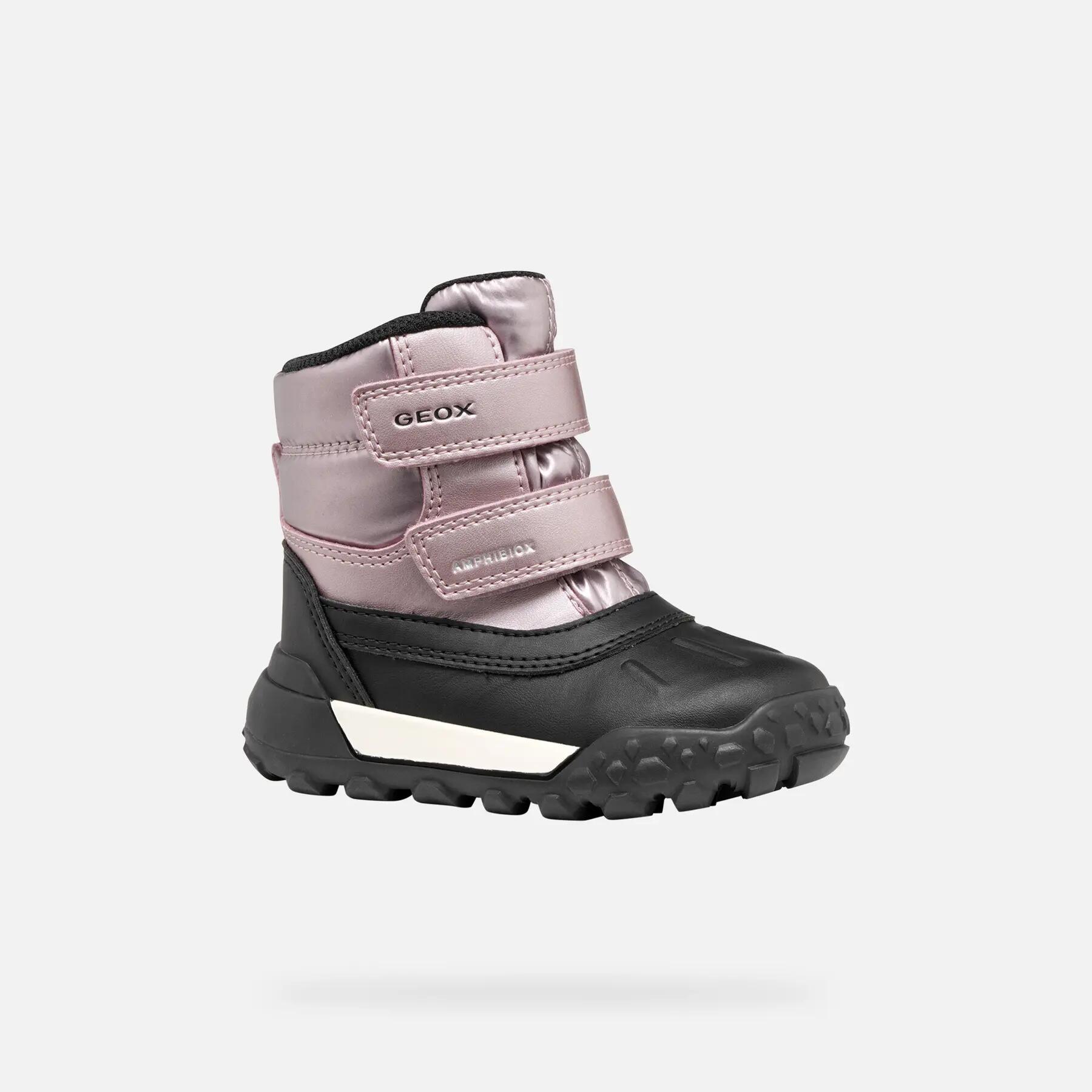 Bottes d'hiver bébé fille Geox Trekkyup ABX 2/3