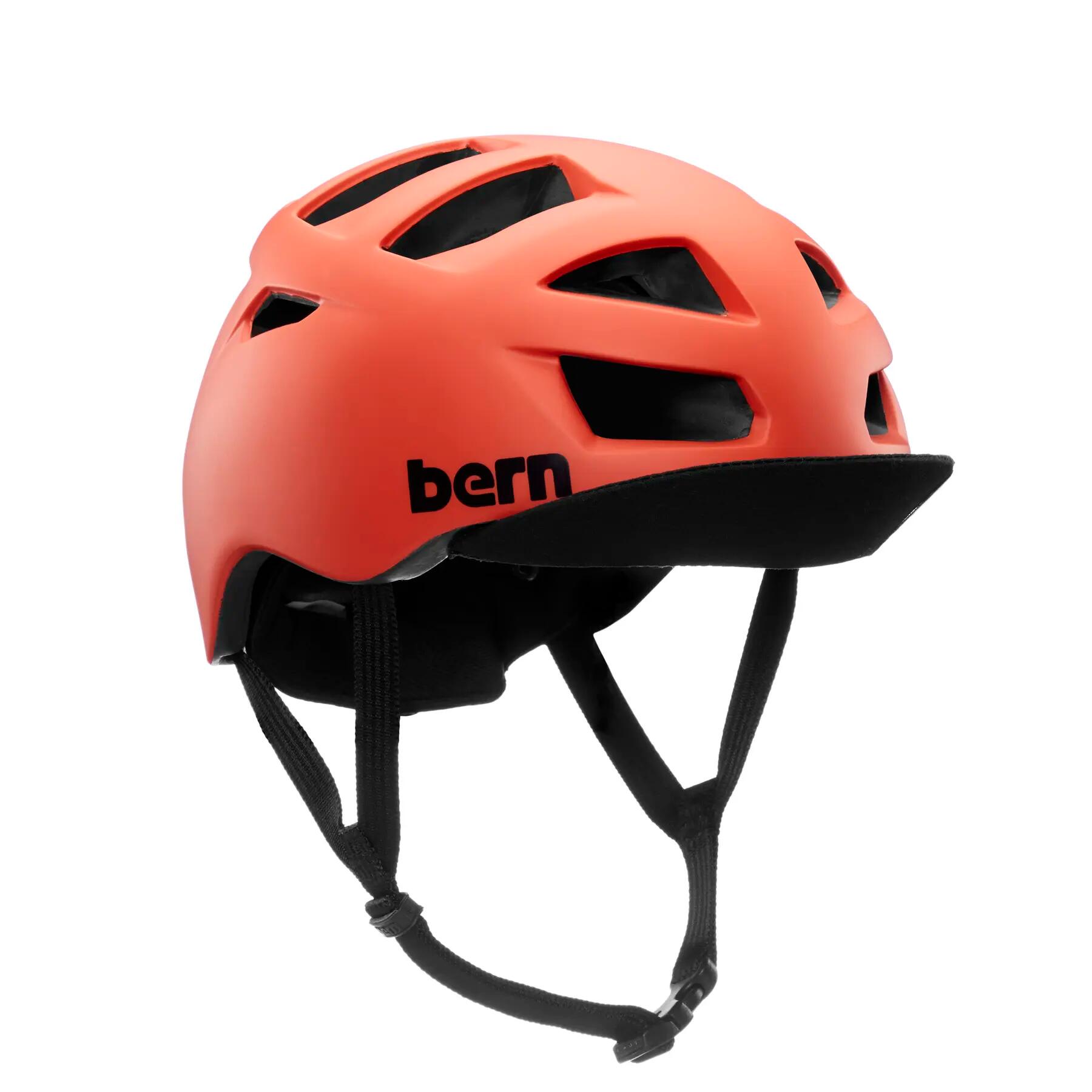 BERN Cyklistická helma s otočným štítem Allston