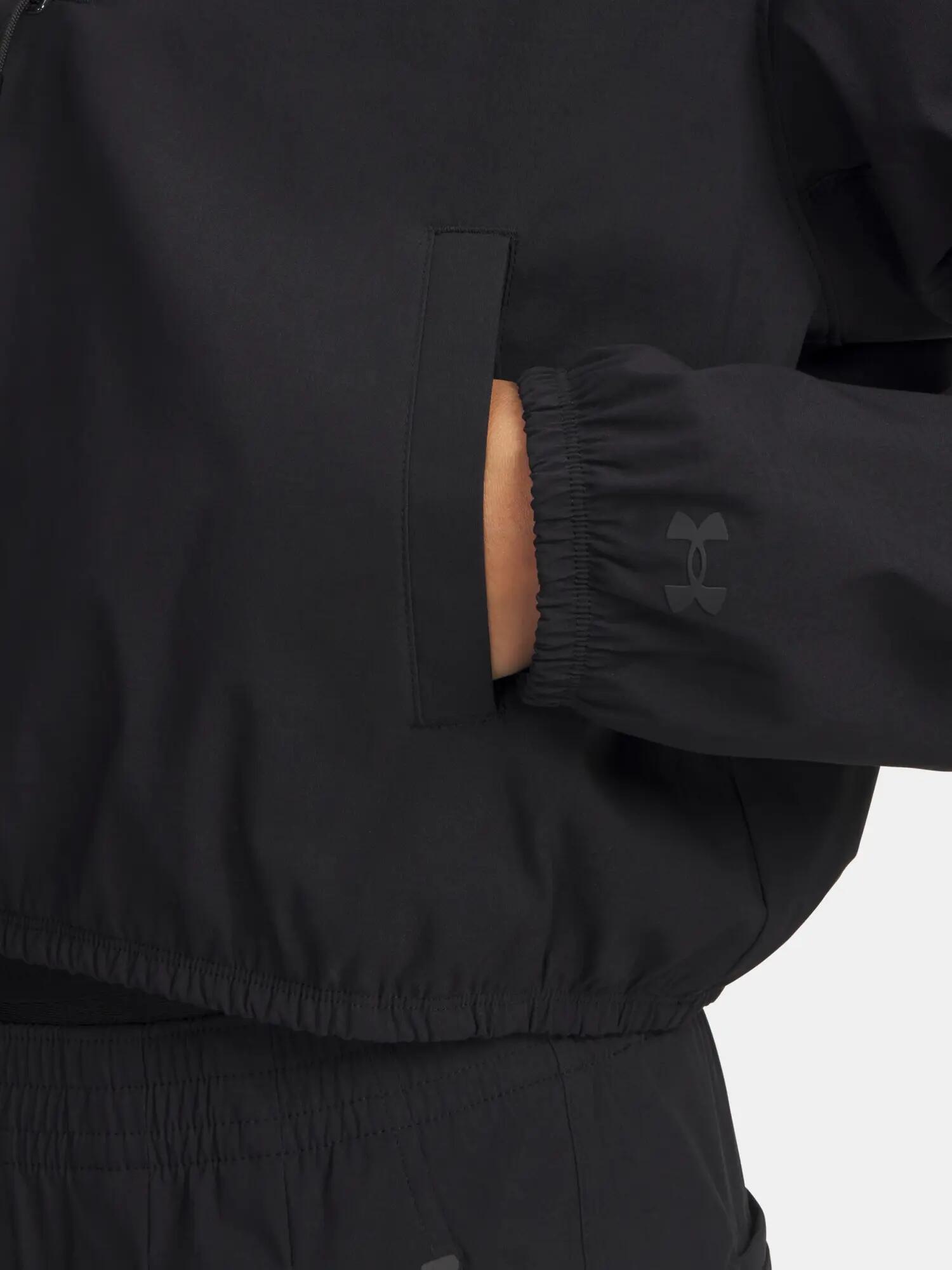 Női Under Armour UA Unstoppable Wvn Pullover-BLK dzseki 3/3