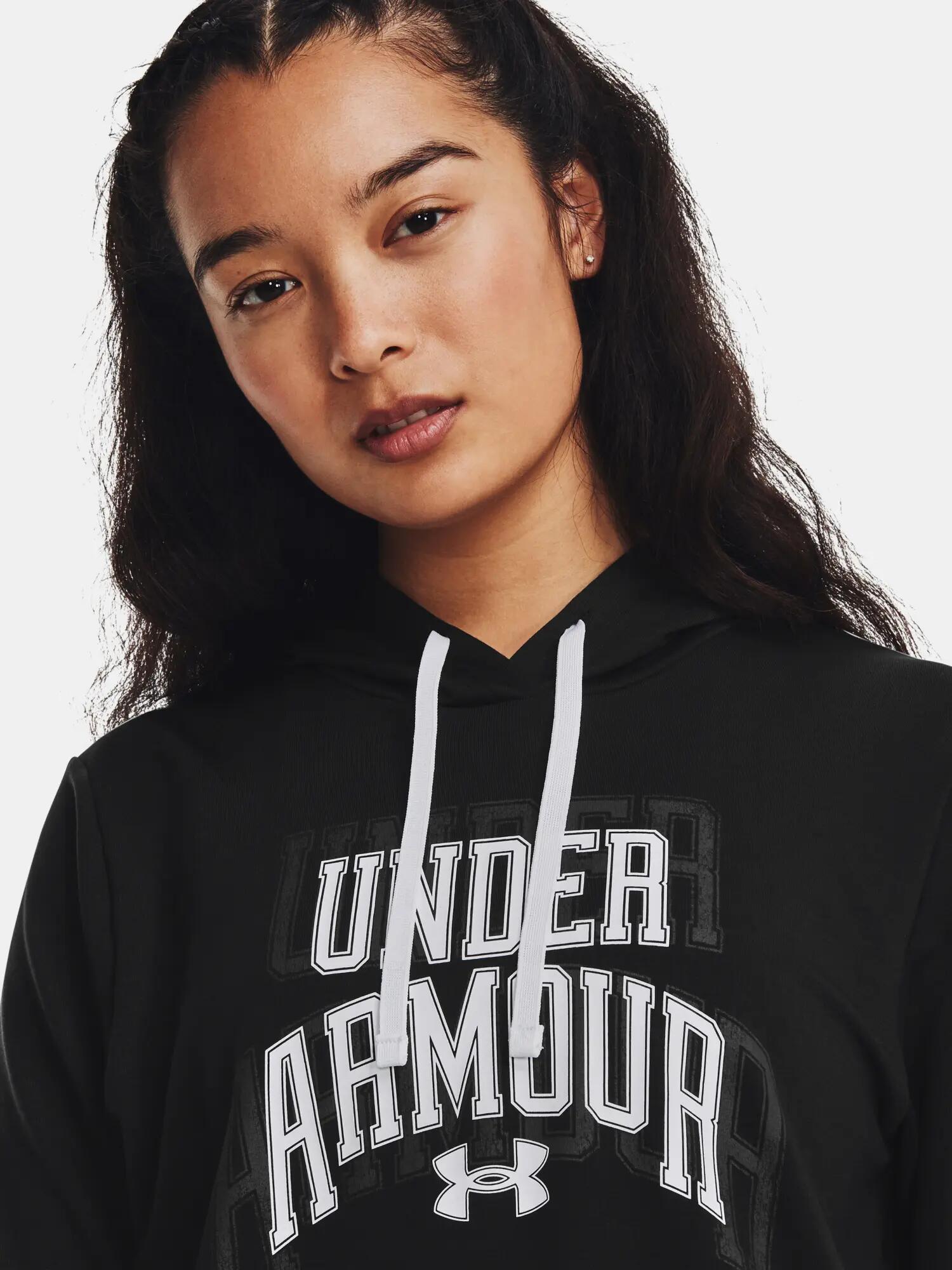 Női pulóver Under Armour UA Rival Terry Graphic Hdy 5/6