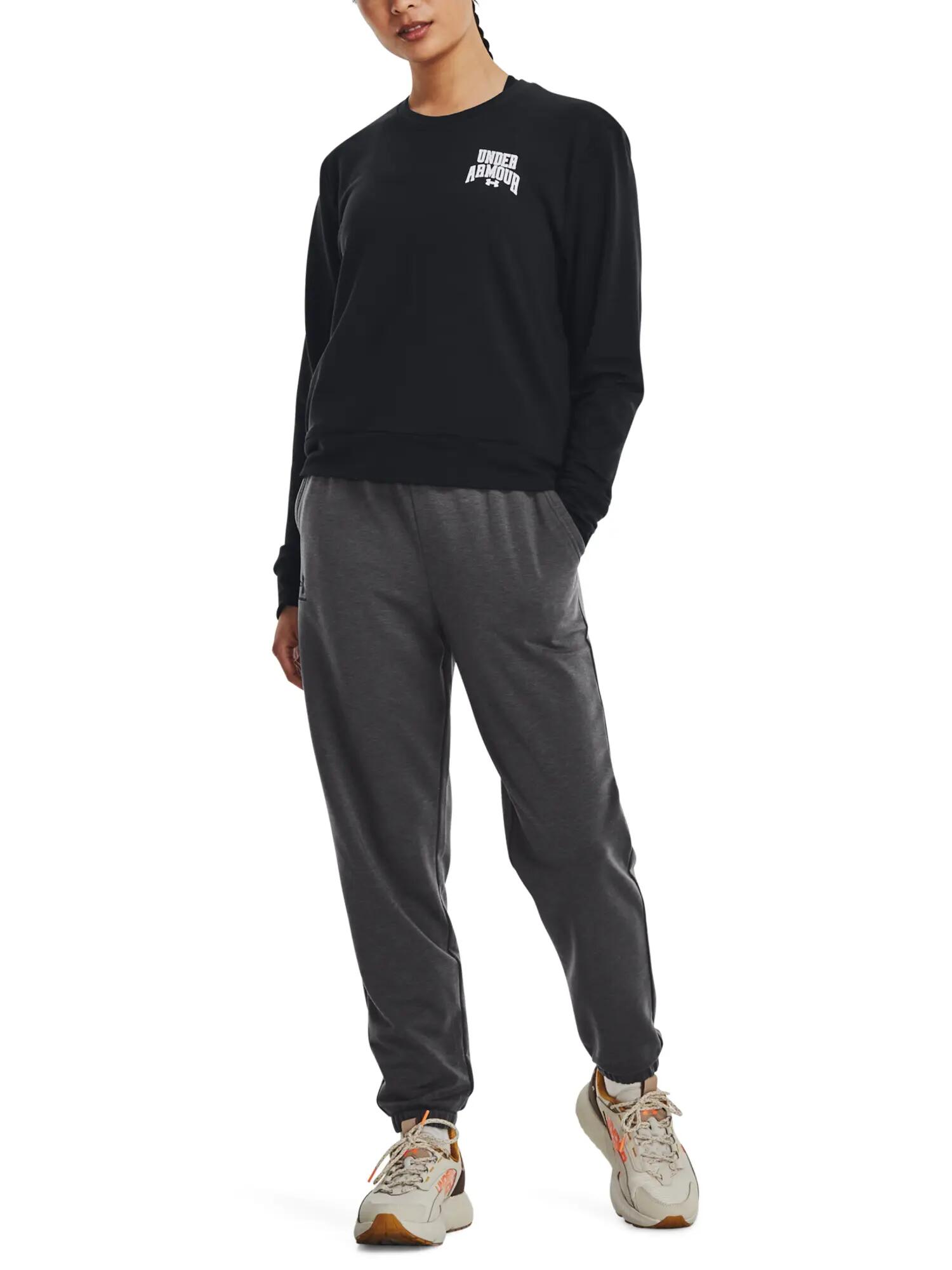 Női pulóver Under Armour UA Rival Terry Graphic Crew 6/6