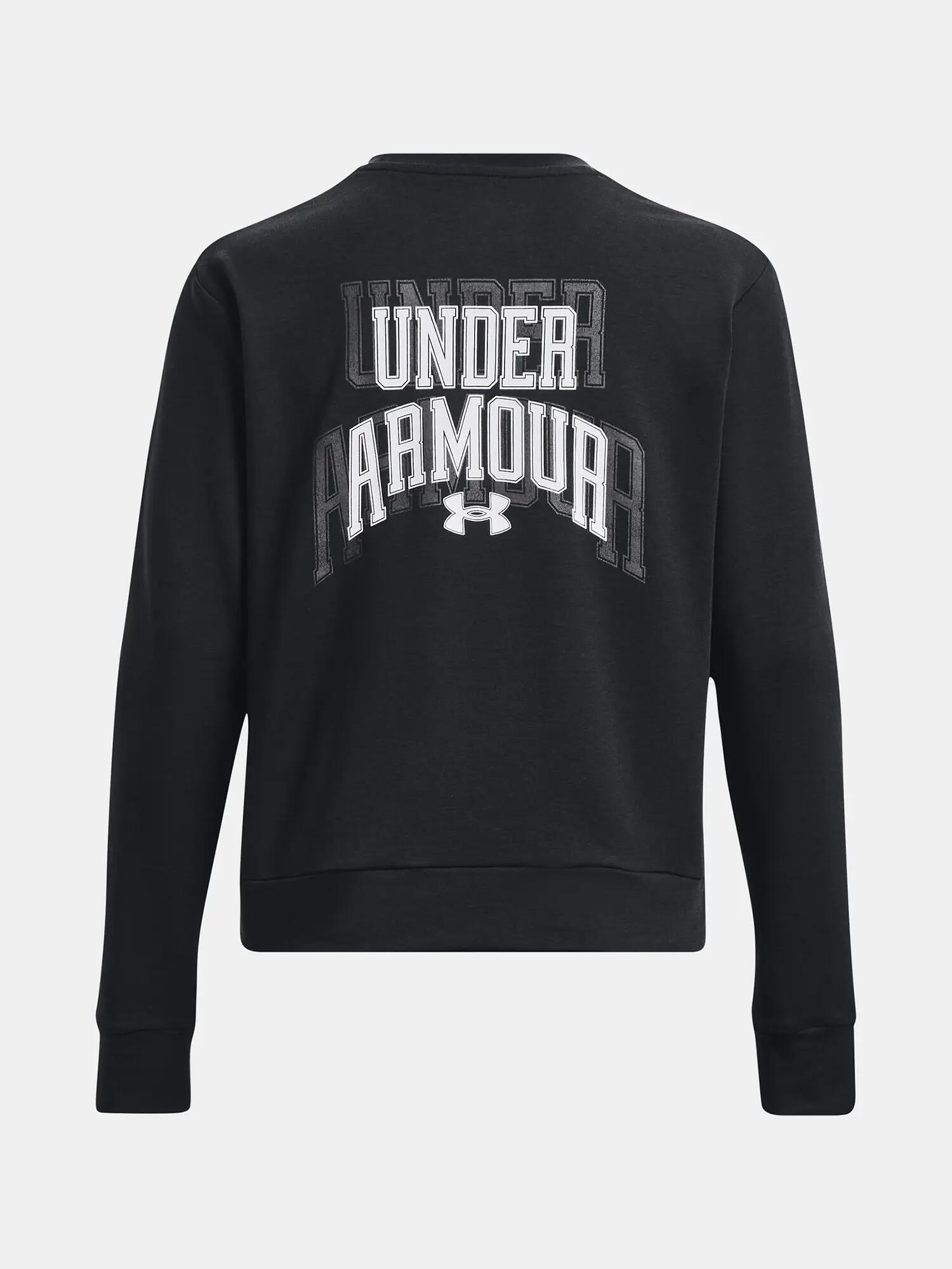 Női pulóver Under Armour UA Rival Terry Graphic Crew 4/6
