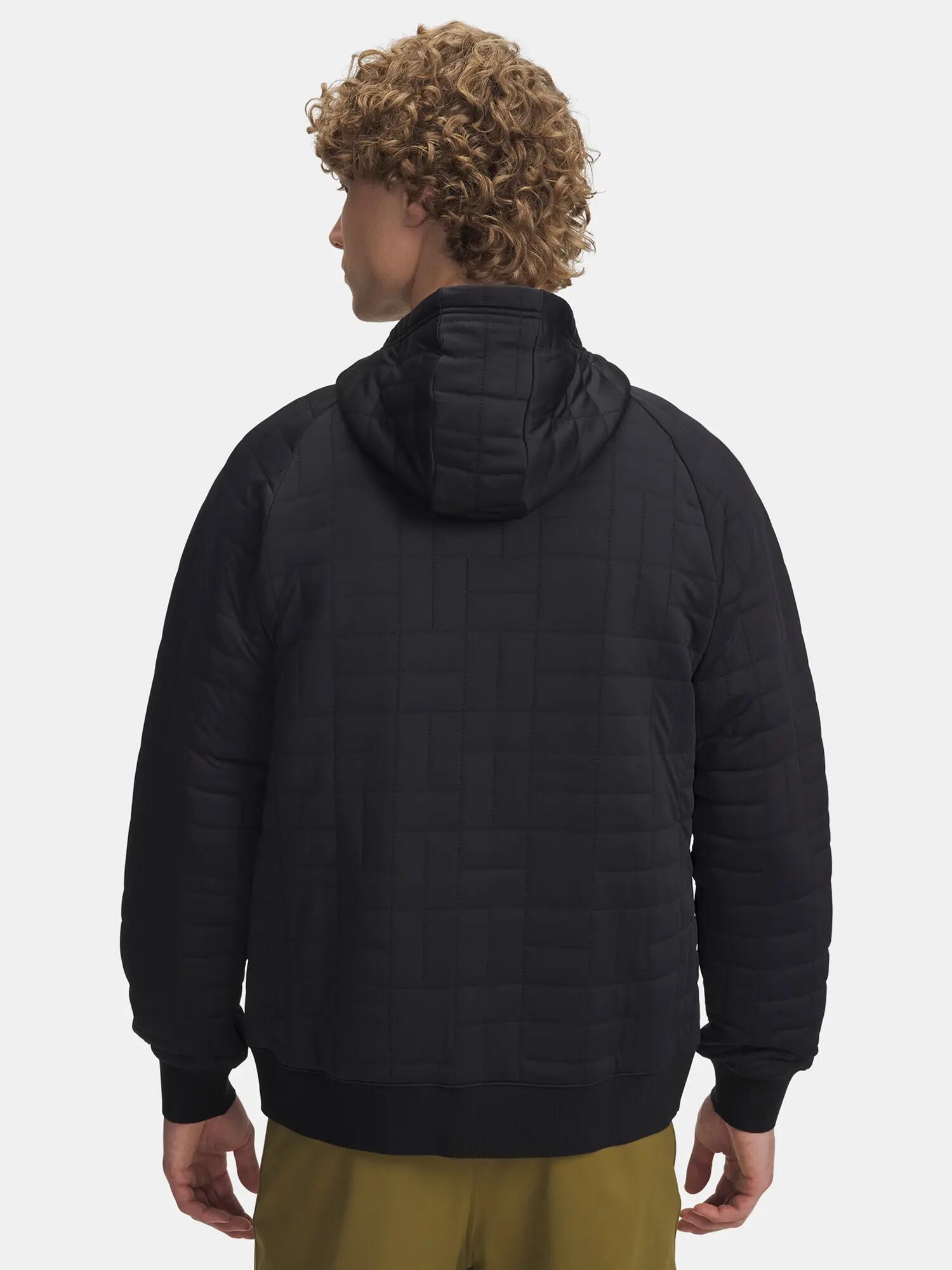 Férfi pulóver Under Armour UA Unstoppable Flc Txtr FZ-BLK 2/3