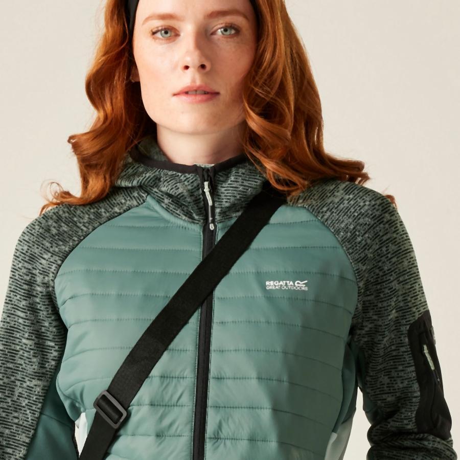 Regatta Strickfleece Hybrid Jacke für Damen Newhill 6/6