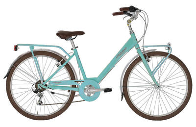 Stadsfiets 26 inch dorothy, aquamarijn