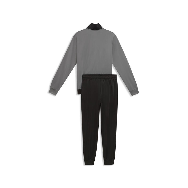 Trening bărbați croială regulară tricot Colourblock, albastru teal PUMA