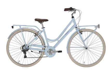Cityfahrrad Bonneville 28 Zoll, hellblau