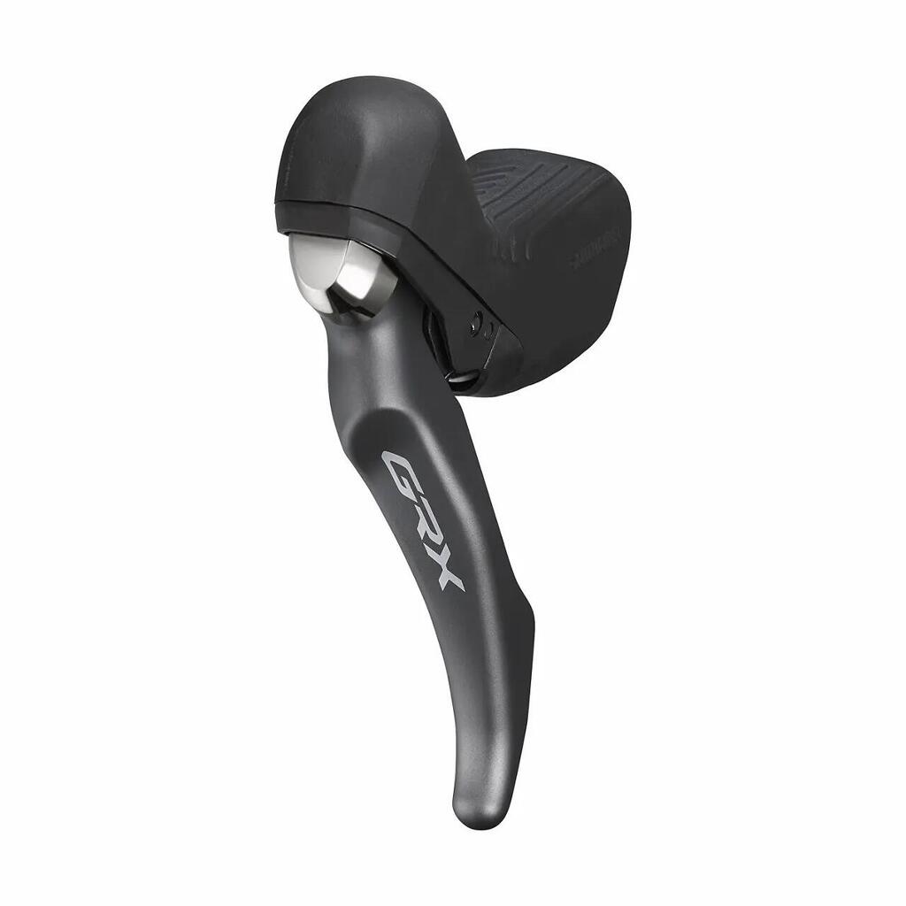 Derailleur and brake lever assembly (for racing handlebars, hydraulic disc brake