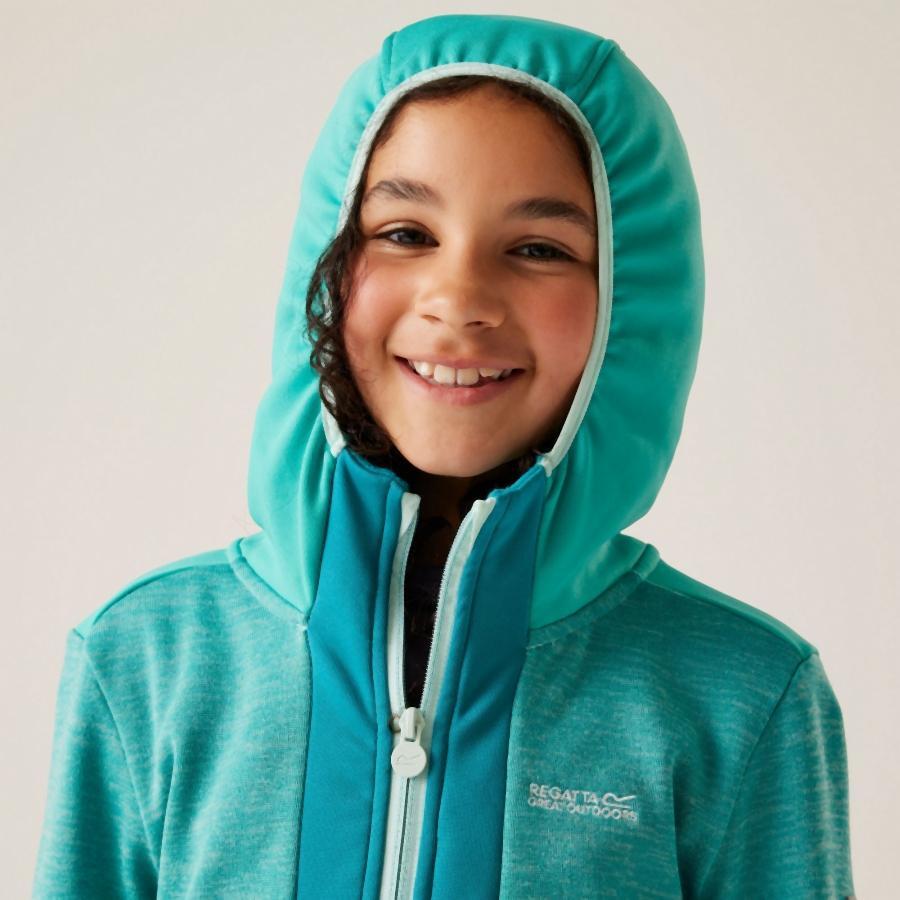 Sweatshirt à capuche full zip enfant Regatta Dissolver X 5/5