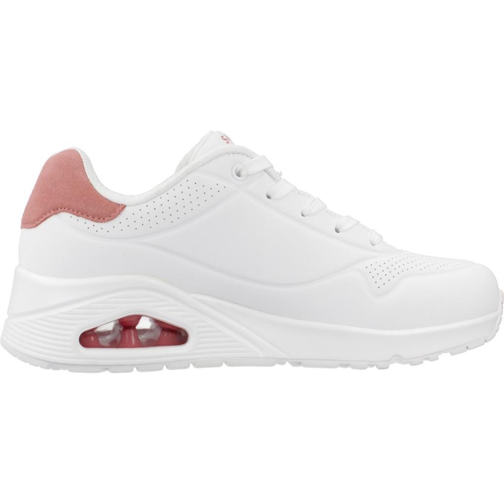 Baskets Femme Baskets Skechers UNO - POP BACK Blanc Blanc Skechers 4/7