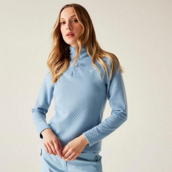 Blindside Midlayer Damen, isolierend mit 1/4-Reißverschluss und Stretch