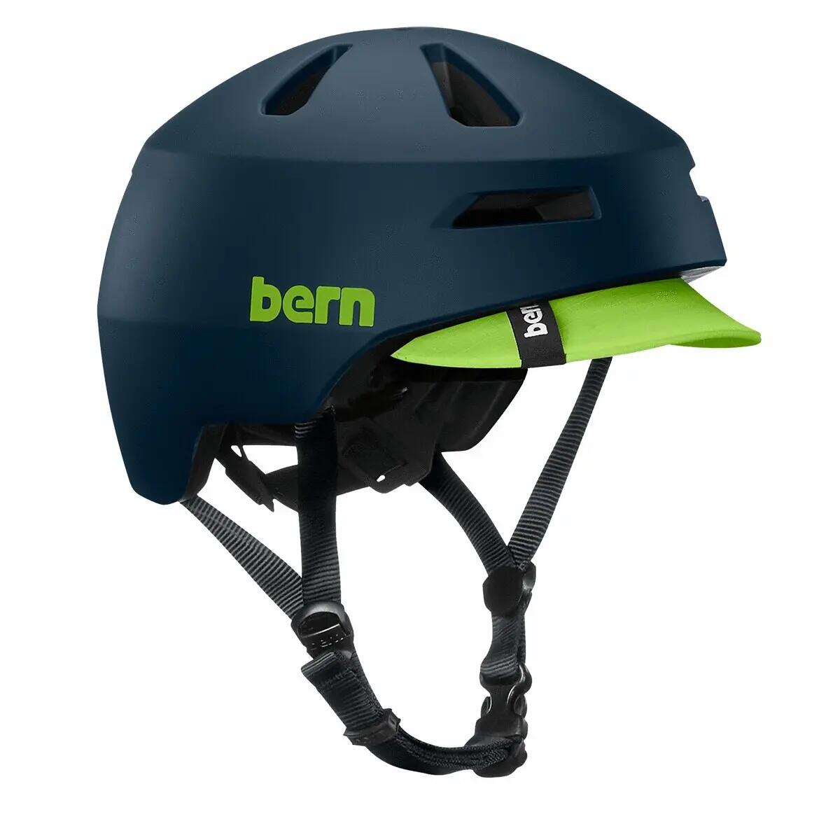 BERN Cyklistická helma se štítem Brentwood 2.0