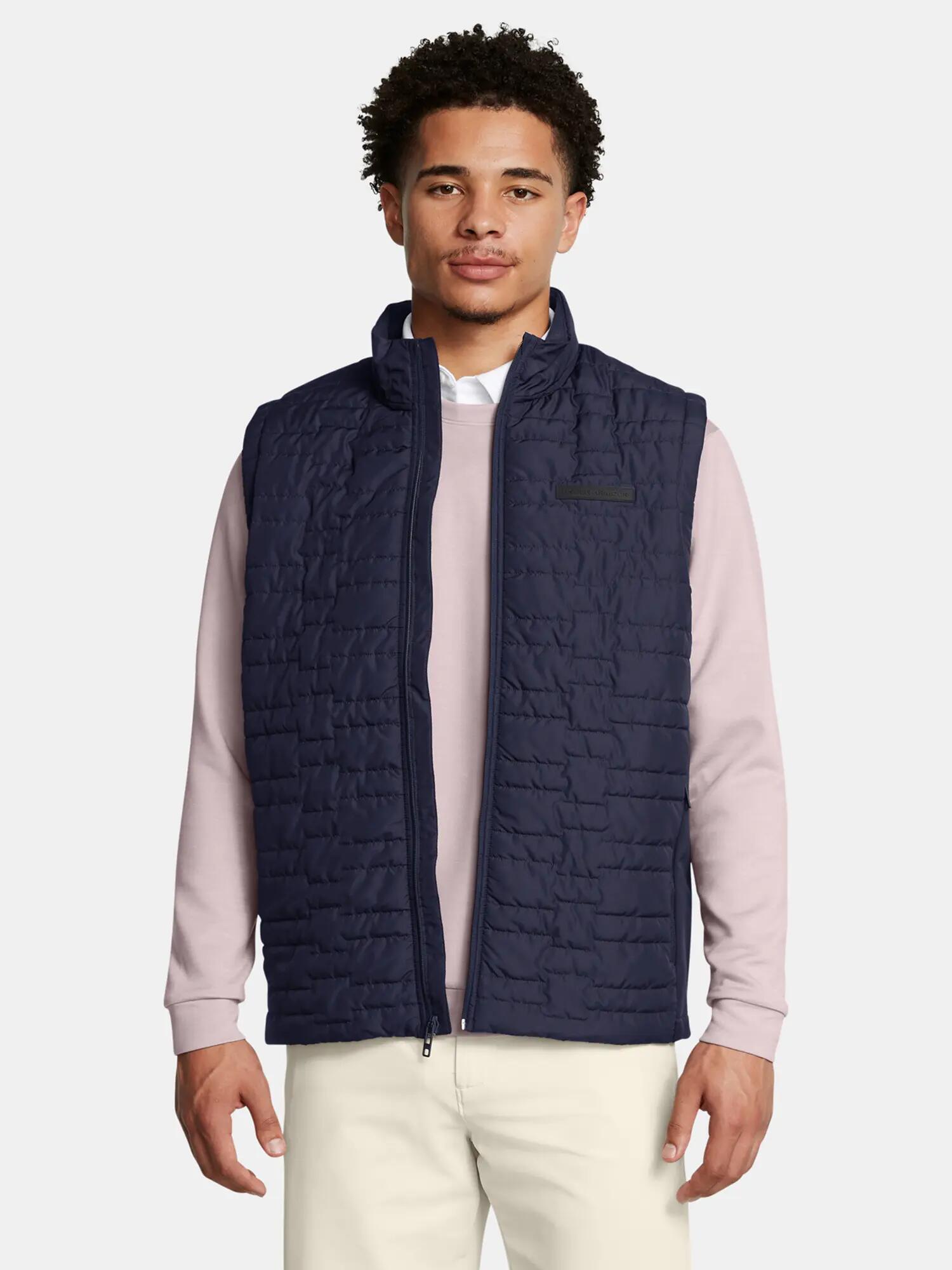 Férfi Under Armour DRIVE PRO INSULATED VEST-BLU mellény 1/2