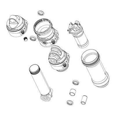 Amortisseur Rockshox Kit Tokennegatif Sdlx-Thru C1
