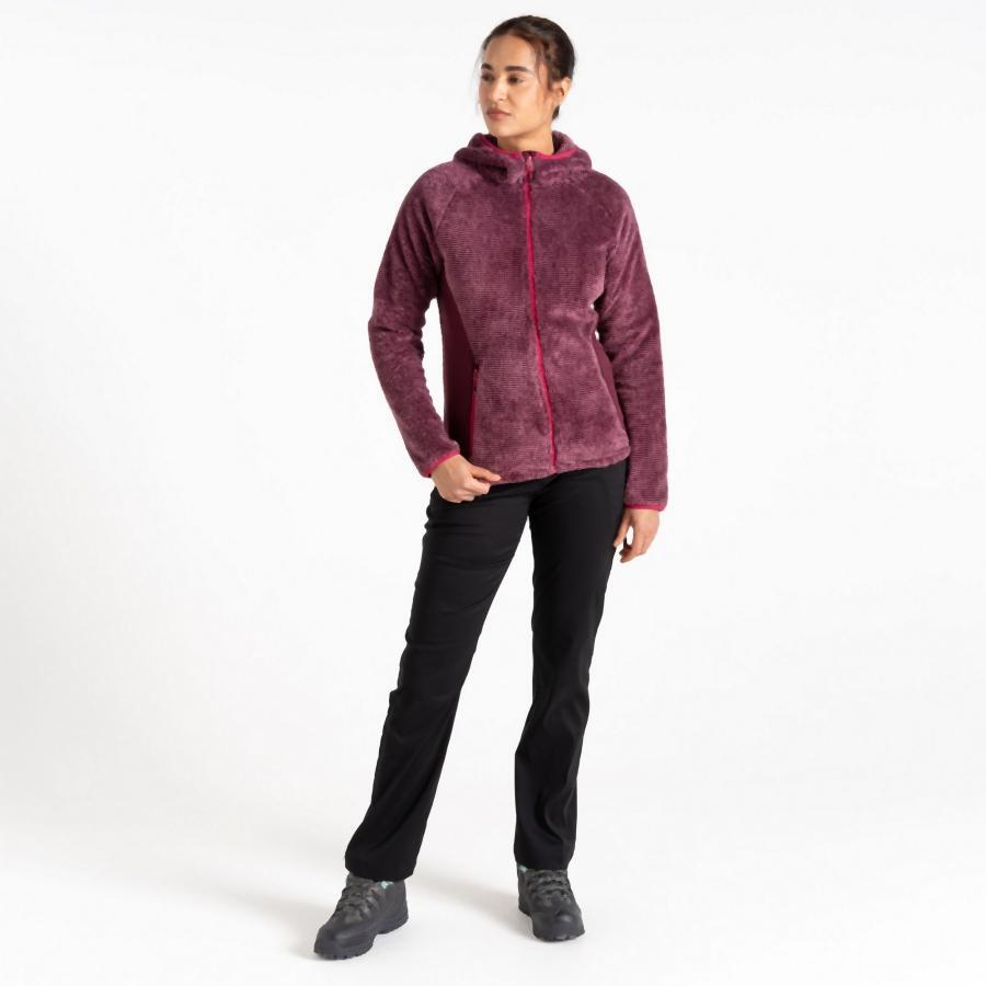 Dames fleece met capuchon Dare 2B Torrek Pro 4/7