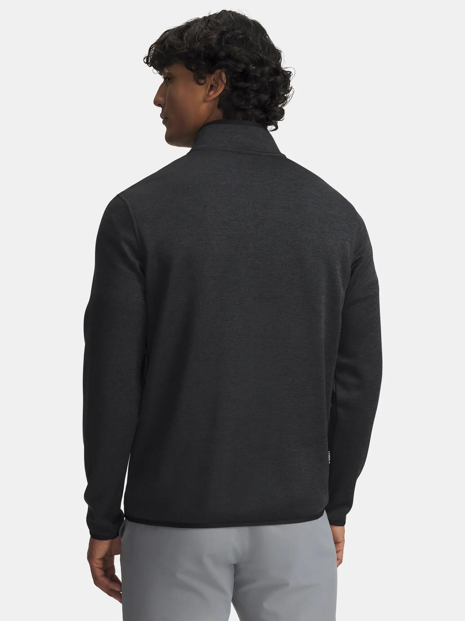 Férfi kabát Under Armour UA Drive Sweaterfleece FZ-BLK 2/3