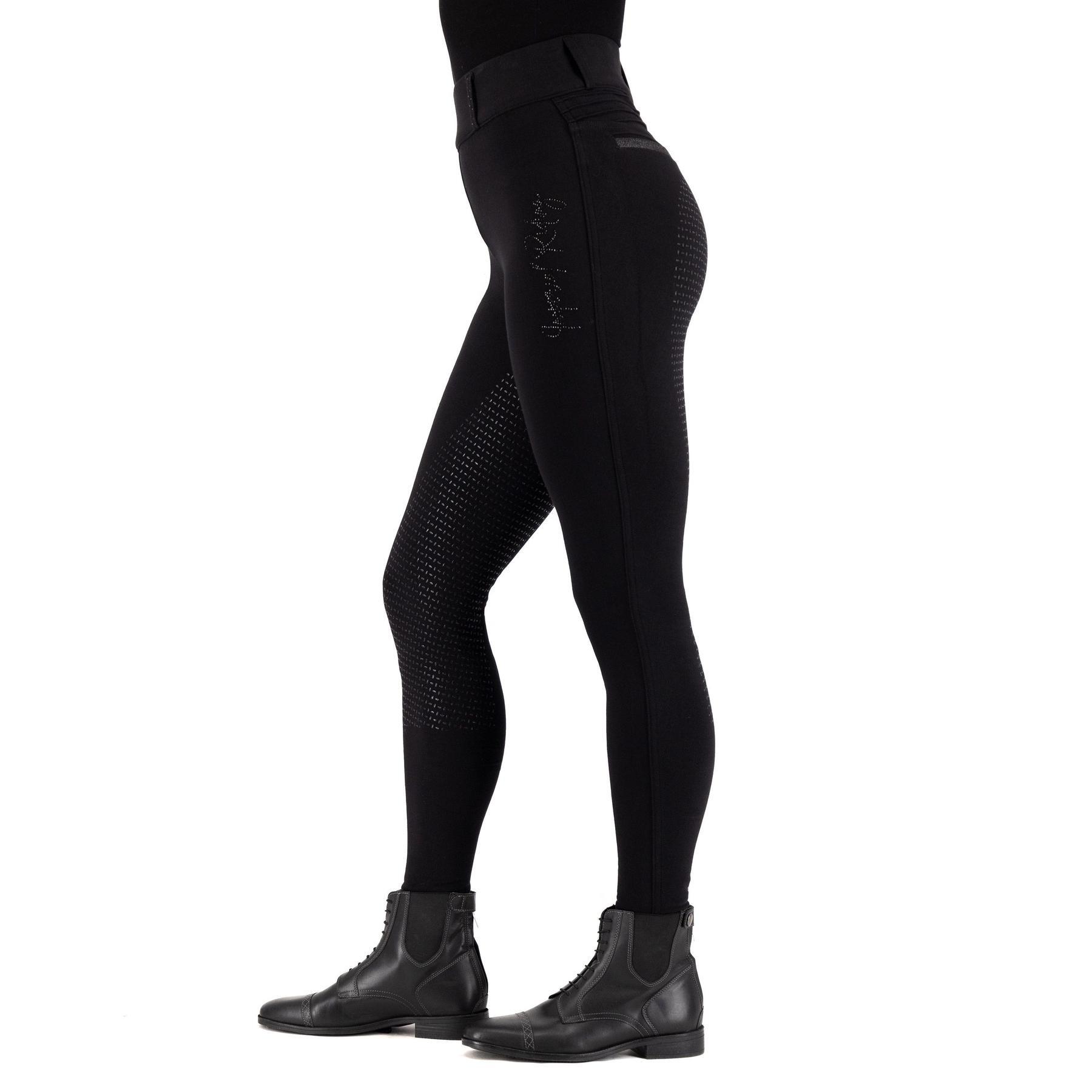 Leggings da equitazione full grip da donna Imperial Riding Comfi Sparks Winter 2/3