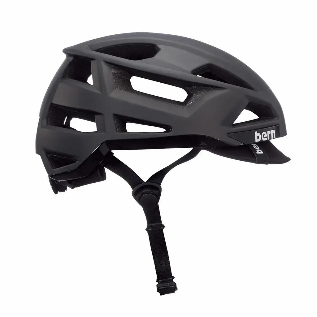 Bike helmet with cobblestone visor Bern FL-1