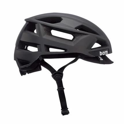 Kask rowerowy z przyłbicą z kostki brukowej Bern FL-1