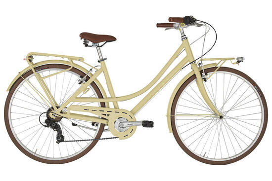 Bicicletta da città FREETIME 28 pollici Lady gialla