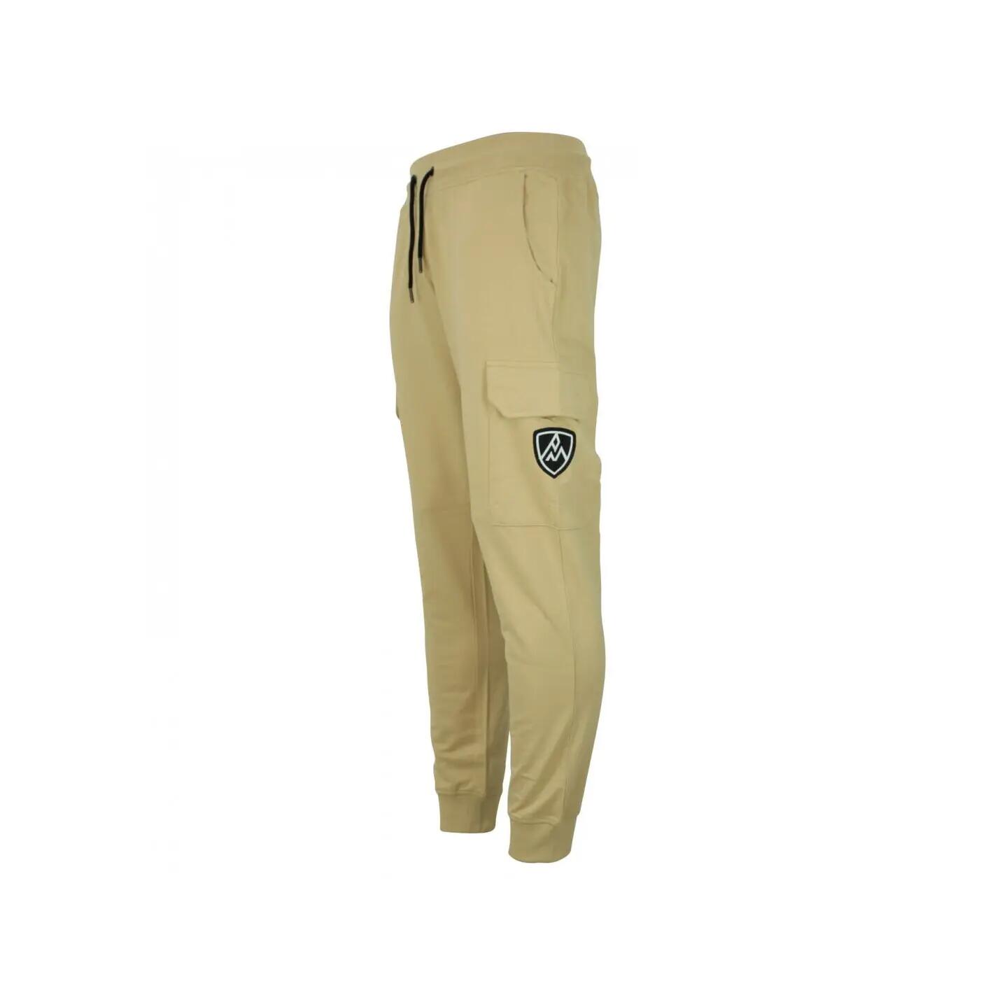 Pantalones de chándal de algodón Peak Mountain French Terry 3/4