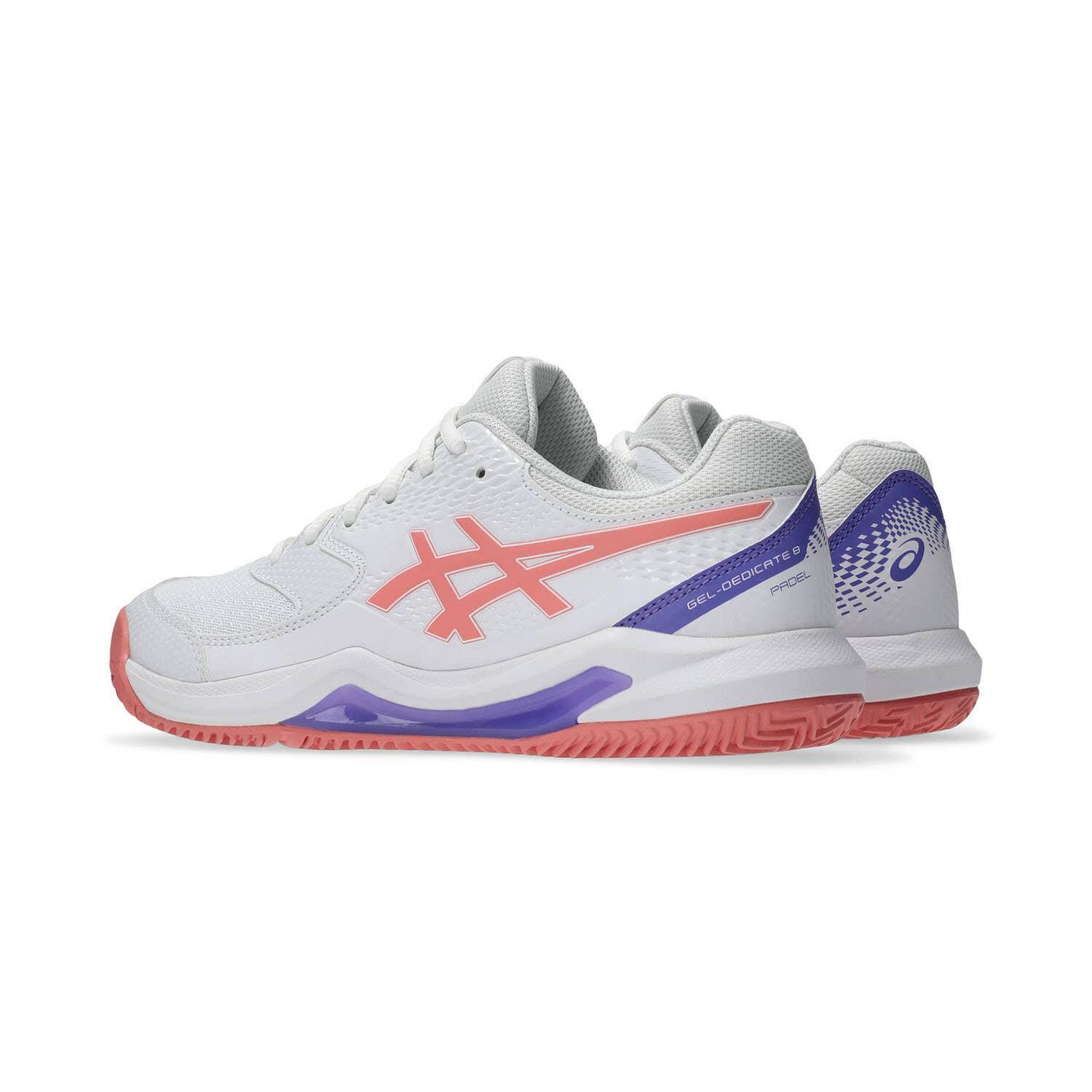 Sapatilhas femininas Asics Gel-dedicate 8 Branco. 3/7