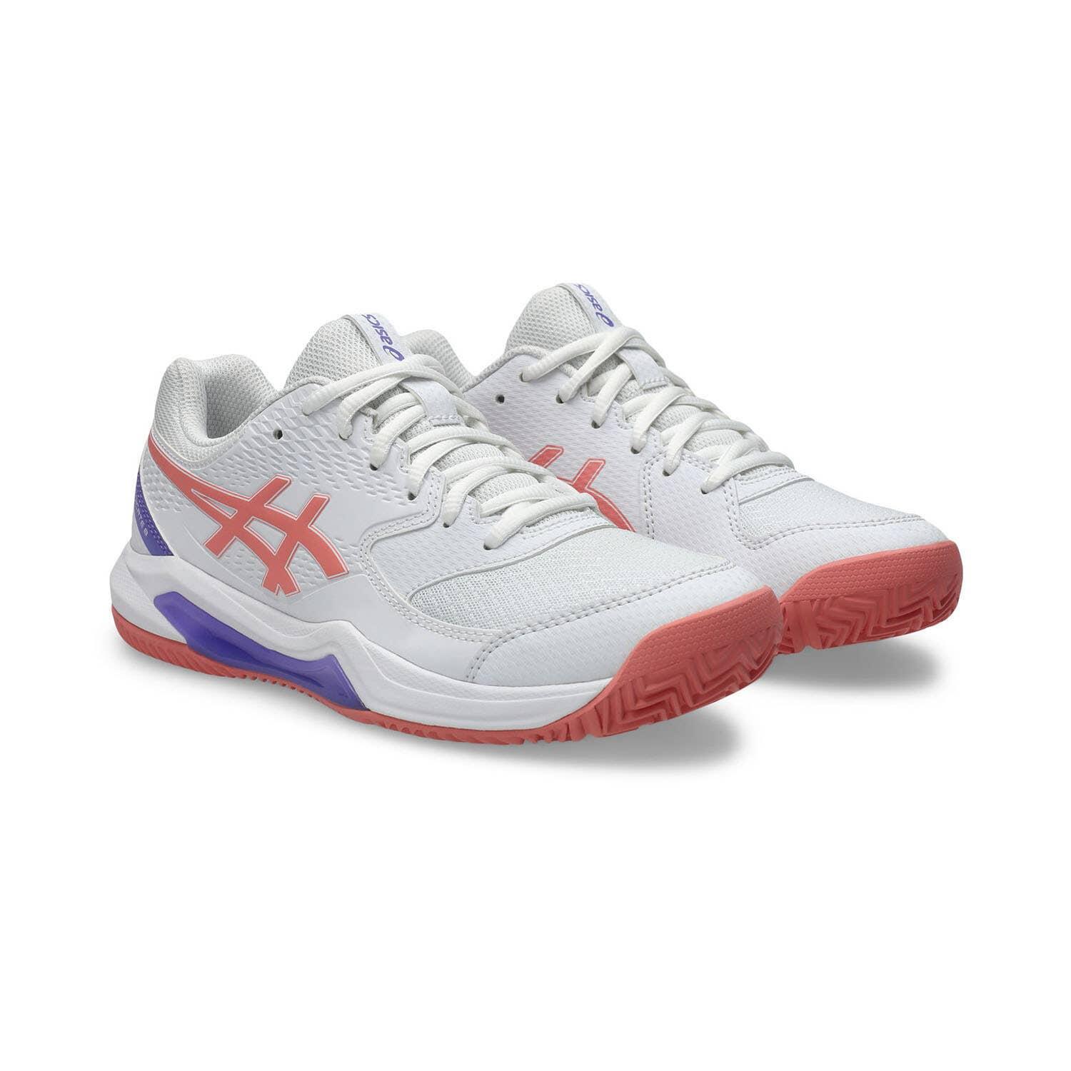 Sapatilhas femininas Asics Gel-dedicate 8 Branco. 2/7