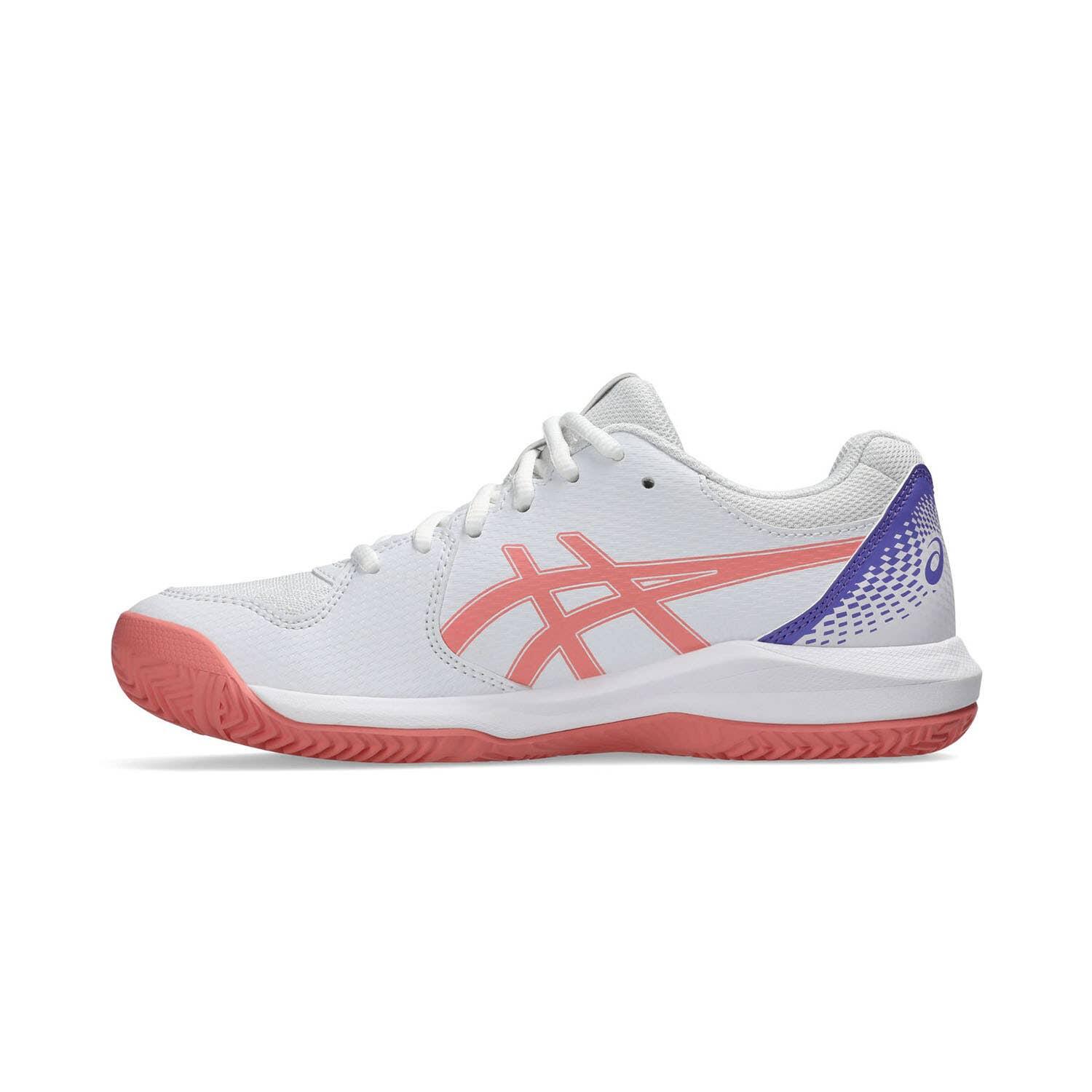 Sapatilhas femininas Asics Gel-dedicate 8 Branco. 4/7