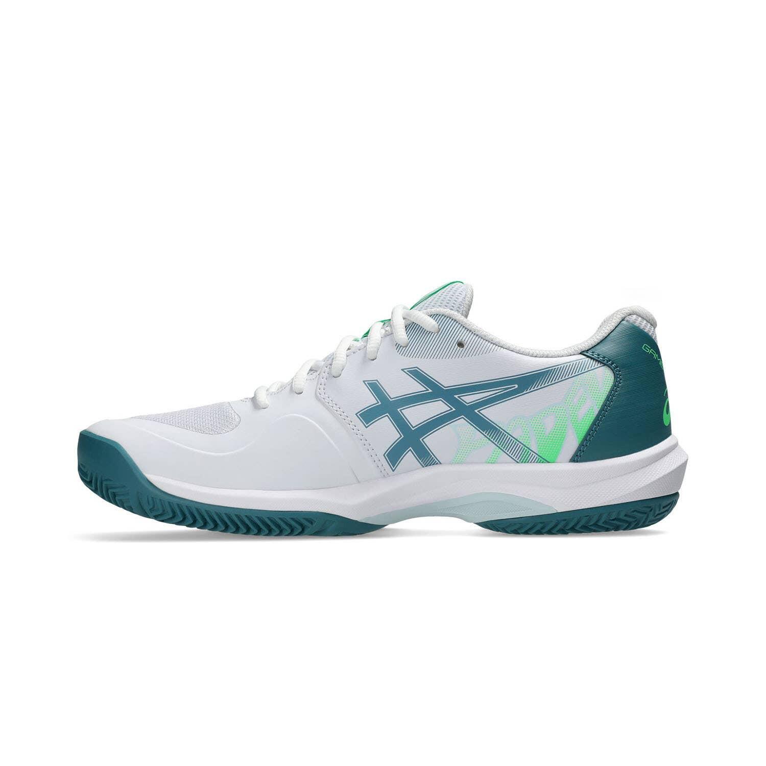 Spikes Asics Game FF Padel Weiß Hellgrün 4/6