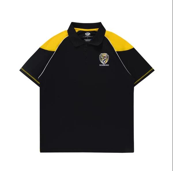 AFL Performance Polo Shirt - Richmond Tigers - Supporter - Adult - Mens