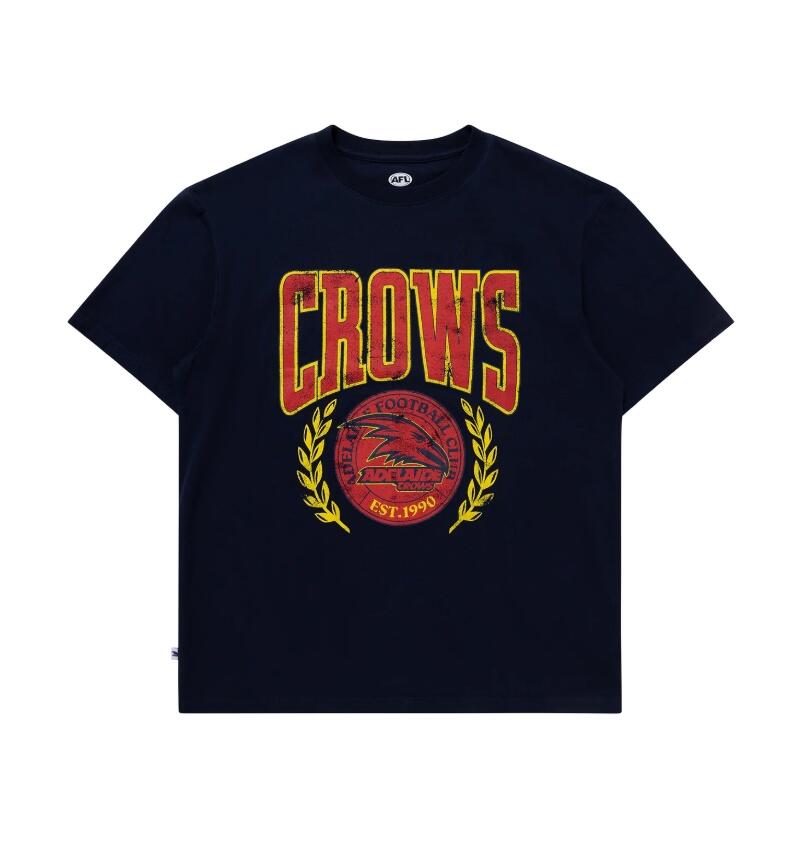 AFL Arch Graphic Tee Shirt - Adelaide Crows - Mens T-Shirt