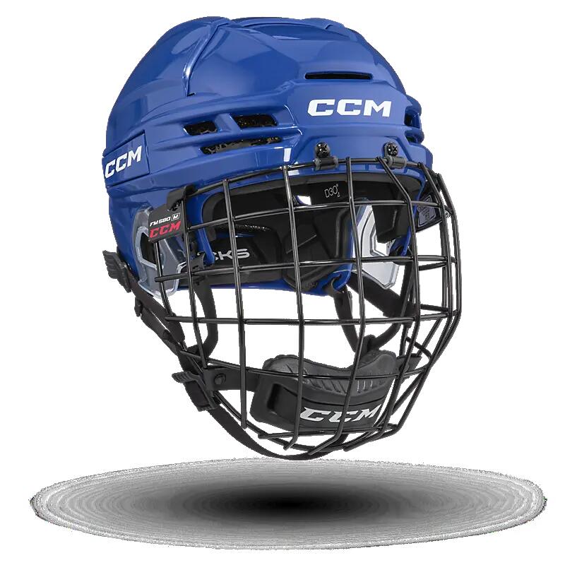 Tacks 720 Combo ijshockeyhelm - Donkerblauw - Medium - 55-58,5 cm