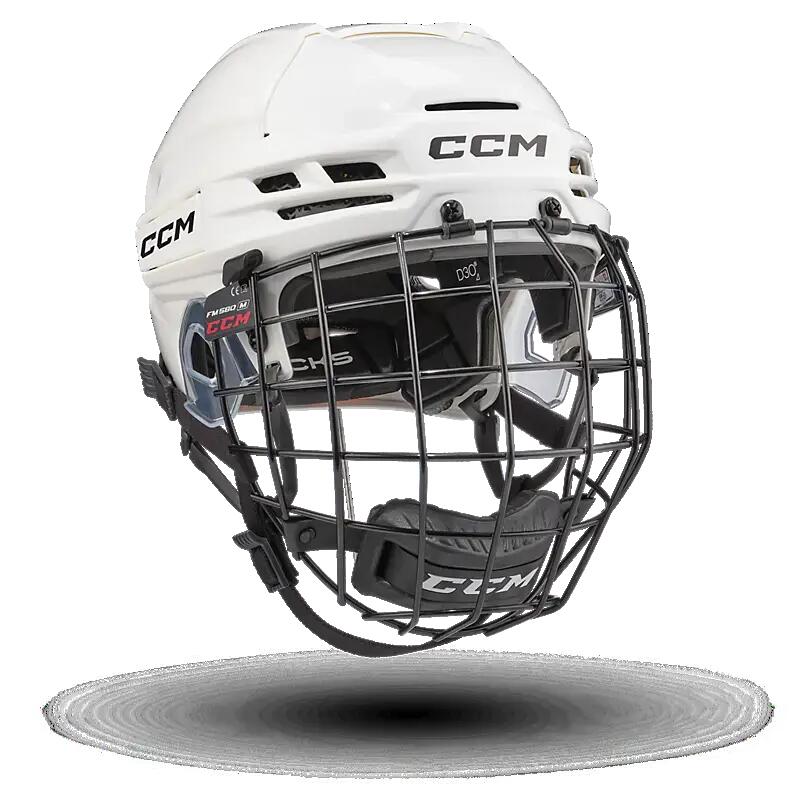 Tacks 720 Combo ijshockeyhelm - Wit - Maat S - 51-56 cm