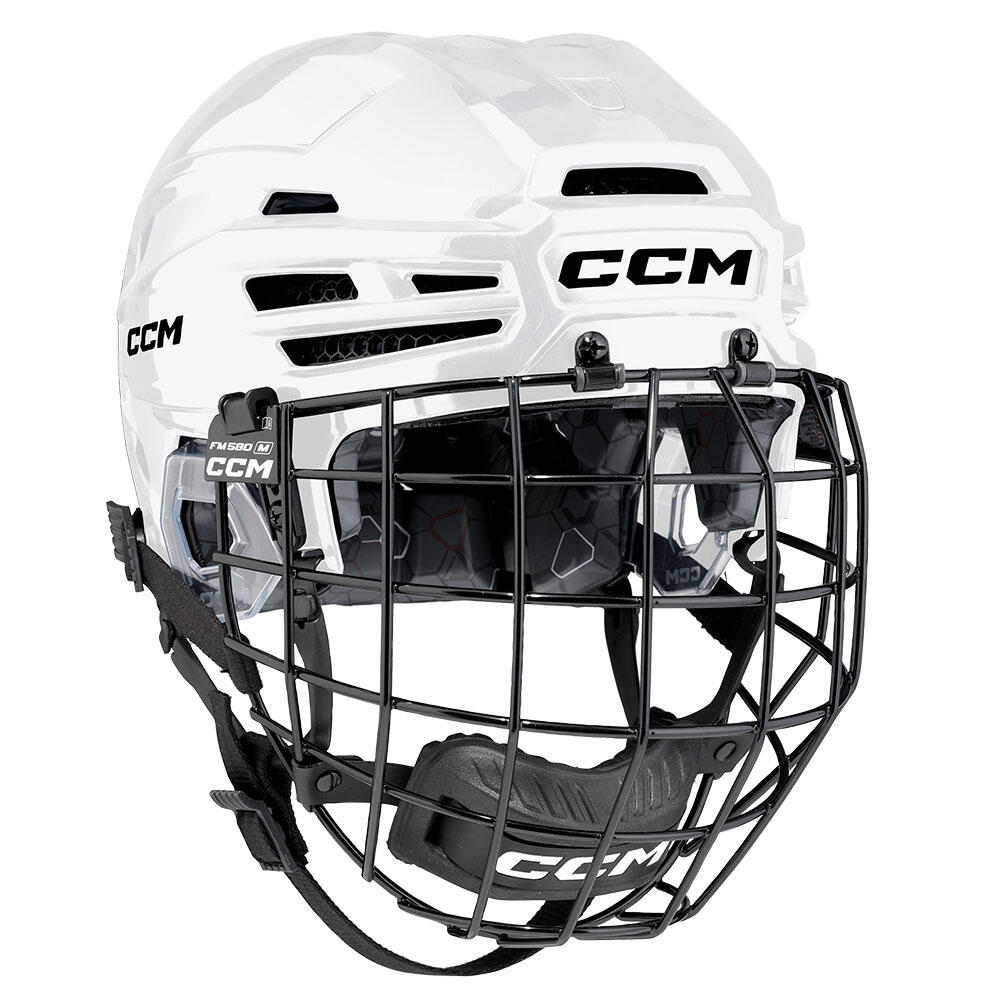 Tacks 920 Combo - IJshockeyhelm - Volwassenen - Wit 4/5