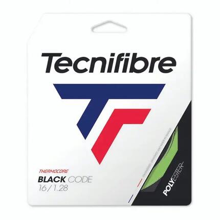 Naciąg tenisowy zielony Tecnifibre Black Code (12 m)