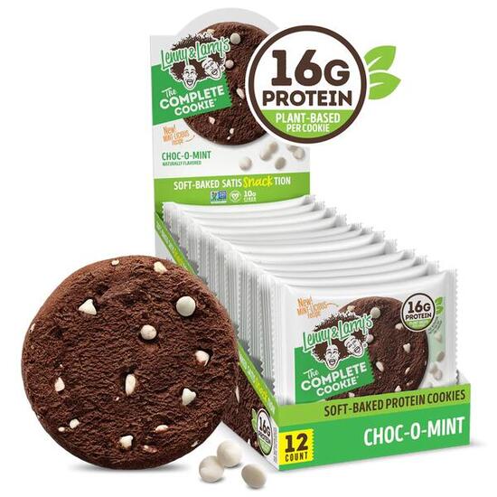 Lenny & Larry's The Complete Cookie (12x113g) Choc-o-Mint